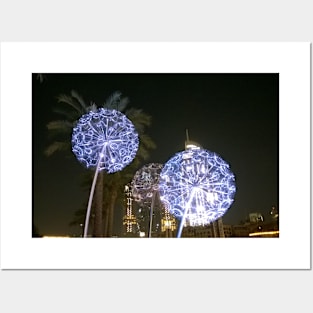 Beautiful Lanterns in the heart of Dubai Posters and Art